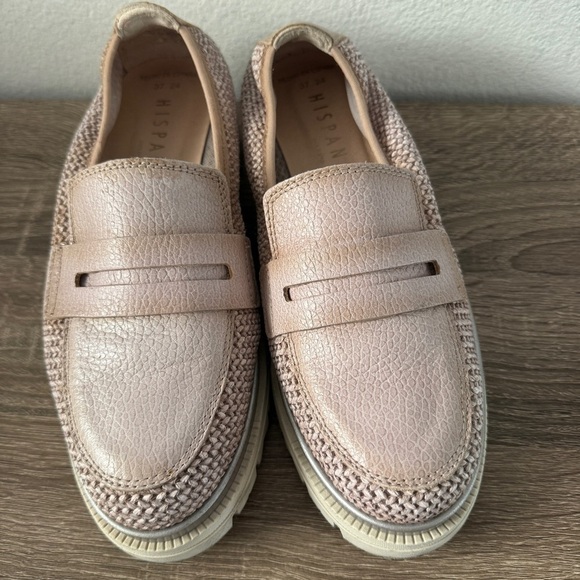 Hispanitas Alison Penny Loafer, Santorini Nougat/Bolero Nougat, Size 37 (6.5-7) - Picture 4 of 11